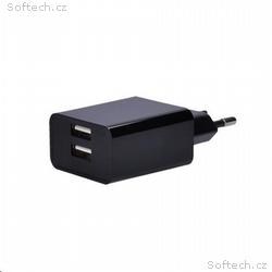 Solight USB nabíjecí adaptér, 2x USB, 3100mA max.,