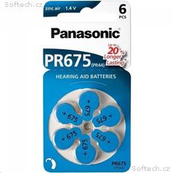 PANASONIC Zinkovzduchová baterie PR-675(44), 6LB A