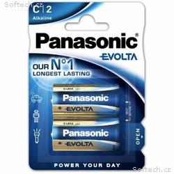 PANASONIC Alkalické baterie EVOLTA Platinum LR14EG
