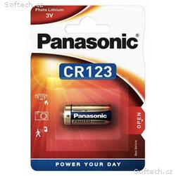 PANASONIC Lithiové - FOTO baterie CR-123AL, 1BP 3V