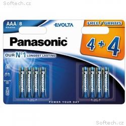 PANASONIC Alkalické baterie Evolta Platinum LR03EG