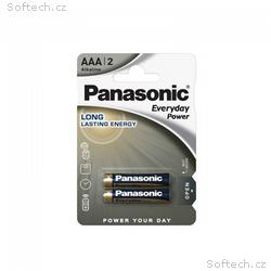 Panasonic Alkalická baterie LR03EPS2BP Everyday Po