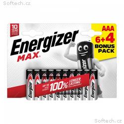 Energizer LR03, 10 Max AAA 6+4 zdarma