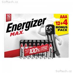 Energizer LR03, 16 Max AAA 12+4 zdarma