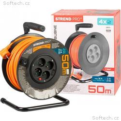 Strend Pro DG-FB04 buben 50m plast 4xzas. 3x1,5mm 