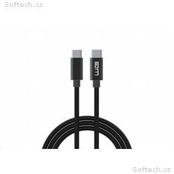 WG - Datový kabel Type-C na Type-C, 1 metr, černá