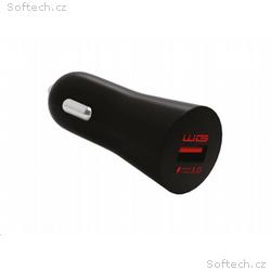 WG - Autonabíječka Fast 1x USB-A, Quick Charge 3.0