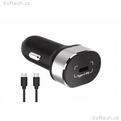 WG - Autonabíječka 1x USB-C, PD 20 W, + kabel Type
