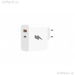 WG - Síťová nabíječka 2x USB, 1x USB-C PD 45 W + 1