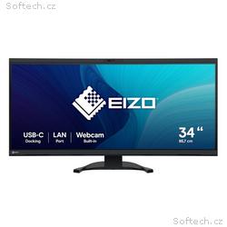 34" LED EIZO EV3450XC - UWQHD+,IPS, cam, curved