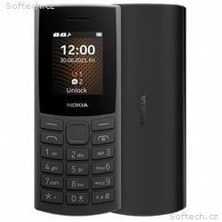Nokia 105 Dual SIM, 4G, VoLTe, černá (2023), (CZ, 