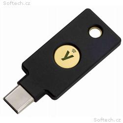 YubiKey 5C NFC - USB-C, klíč, token s vícefaktorov