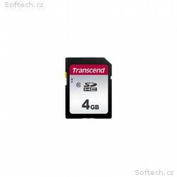 TRANSCEND SDHC karta 4GB 300S, Class 10 (R:20, W:1