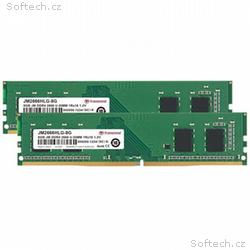 TRANSCEND DIMM DDR4 16GB (Kit of 2) 2666MHz 1Rx16 