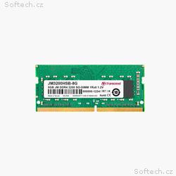 TRANSCEND SODIMM DDR4 8GB 3200MHz 1Rx8 1Gx8 CL22 1