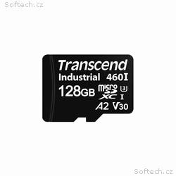TRANSCEND MicroSDXC karta 128GB 460I, UHS-I U3 A2 