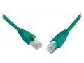 SOLARIX patch kabel CAT5E SFTP PVC 5m zelený snag-