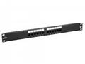 Solarix 19" Patch panel 12 x RJ45 CAT5E UTP 150 MH