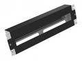 Solarix RAIL-3U-DIN-BK Instalační panel 3U s DIN l
