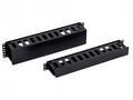 Triton 19" vyvazovací panel 1U plastový RAL9005