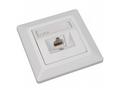 Solarix Eth.Zás. CAT6 STP 1 x RJ45 pod omítku bílá