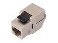 Solarix Keystone 10G CAT6A STP RJ45 černý samořezn
