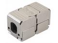 Solarix Spojka CAT6A STP SXSPJ-6A-STP-BK-SA