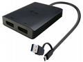 i-tec USB-A, USB-C Dual 4K DP video adaptér