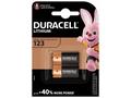 Duracell Ultra lithiová baterie CR123A 2 ks