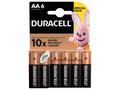 Duracell Basic alkalická baterie 6 ks (AA)