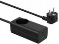 TRX USB Nabíječka AK-CH-21 AC 230V + USB-A + 2x US