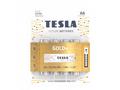 TESLA GOLD+ alkalická baterie AA (LR06, tužková, b