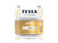 TESLA GOLD+ alkalická baterie AAA (LR03, mikrotužk