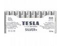 TESLA SILVER+ alkalická baterie AAA (LR03, mikrotu