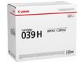 Canon originální toner CRG-039H Černý pro LBP351dn