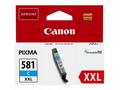 Canon inkoustová náplň CLI-581XXL, azurová, 11,7 m