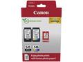 Canon PG-545, CL-546 Value Pack - 2-balení - 8 ml 
