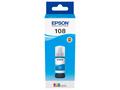 EPSON 108 EcoTank Cyan ink bottle