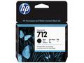HP 712 Inkoustová náplň černá (80ml), 3ED71A