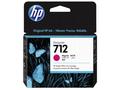 HP 712 Inkoustová náplň purpurová (29ml), 3ED68A