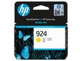 HP inkoustová kazeta 4K0U5NE, HP 924, žlutá, 400 s