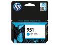 HP inkoustová kazeta 951 azurová CN050AE originál