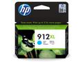 HP 912XL ink. azurová 3YL81AE