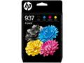 HP Ink Cartridge 937, Black, Tricolor, 1450, 800 s