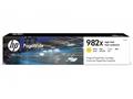HP 982X High Yield Yellow Original PageWide Cartri