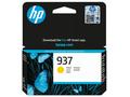 HP 937 ink. náplň žlutá, 4S6W4NE