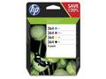 HP Ink Cartridge 364, CMYK, 300, 250 stran, 4-pack