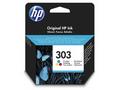 HP 303 tříbarevná inkoustová náplň,T6N01AE