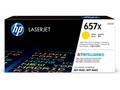HP 657X Žlutá originální tonerová kazeta LaserJet 