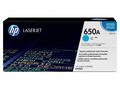 HP 650A - Azurová - originální - LaserJet - kazeta